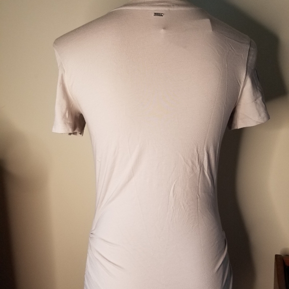PINK adjustable rushed side t-shirt dress small - Picture 3 of 6